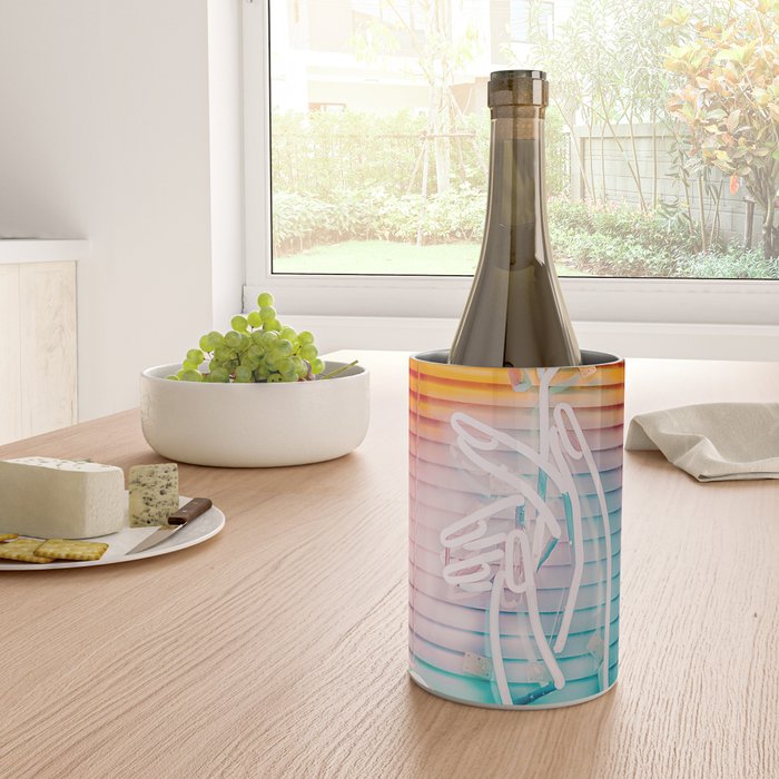 NEON ROSE Wine Chiller Gallery Image 4