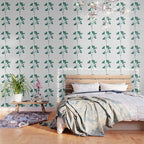 Ginkgo Biloba - Teal Wallpaper Gallery Image 3