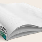 Revival: A colorful retro painting by Alyssa Hamilton Art   Notebook Gallery Image 2