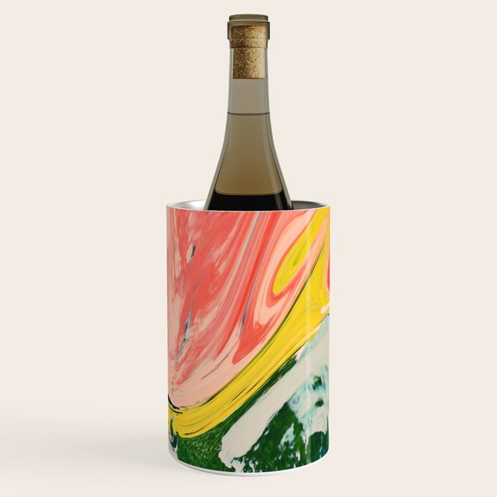 Revival: A colorful retro painting by Alyssa Hamilton Art   Wine Chiller Gallery Image 2