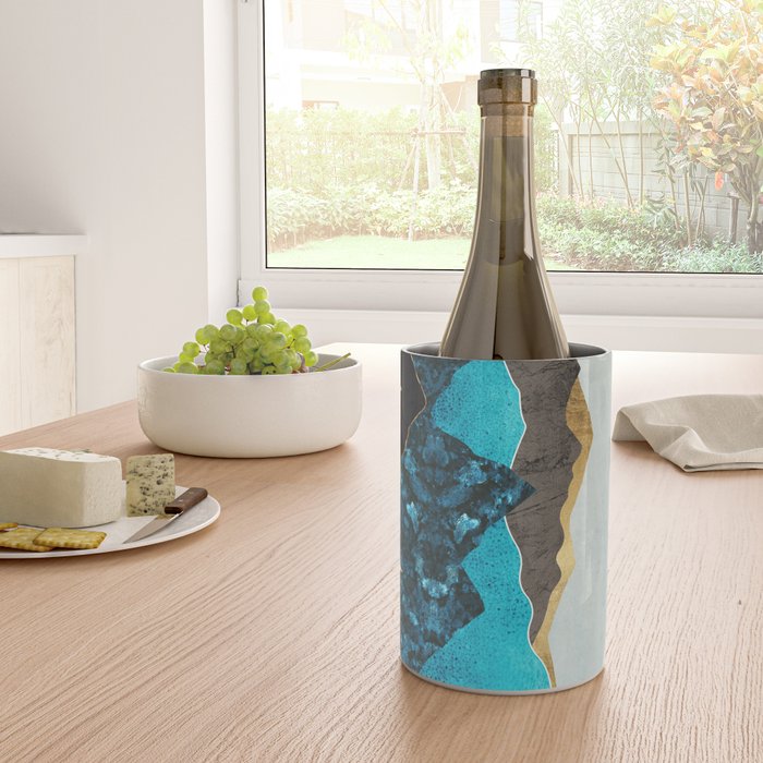 Teal Afternoon Wine Chiller Gallery Image 4