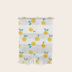 Sunny Mediterranean Lemon Pattern  Summer Coastal Vibes Wall Hanging Gallery Image 1