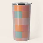 Flower Fields Abstract Travel Mug Gallery Image 1