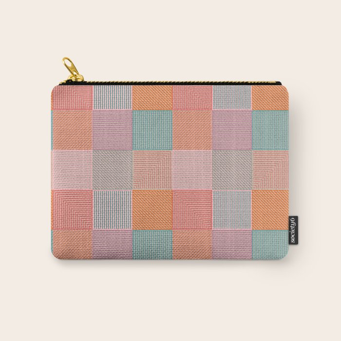 Flower Fields Abstract Carry All Pouch Gallery Image 1