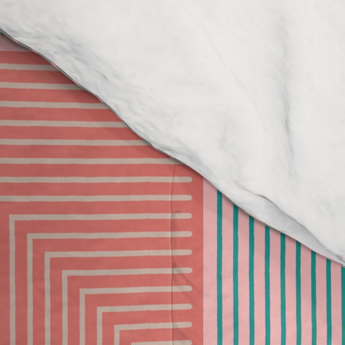 Flower Fields Abstract Comforter Gallery Image 4