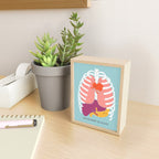 Hugs keep us alive Mini Art Print Gallery Image 2