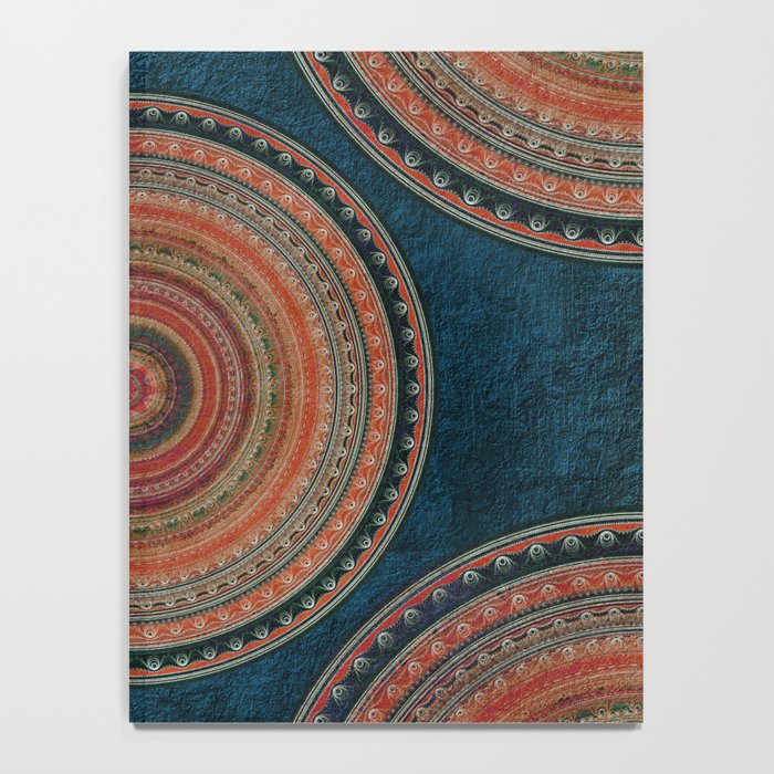 Earth Tone Colored Mandala Notebook Gallery Image 4