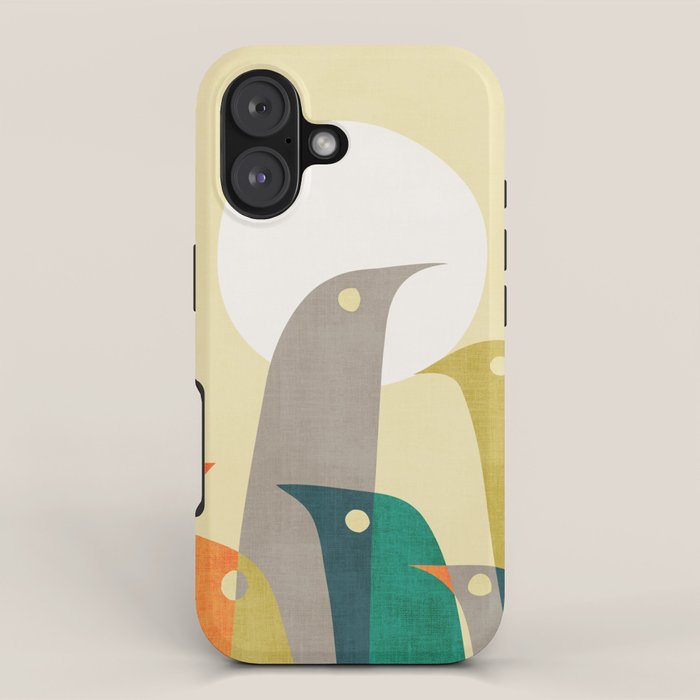 Wild birds at the beach iPhone Case Gallery Image 1