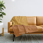 Contemporary Color Block XXI Throw Blanket Gallery Image 1
