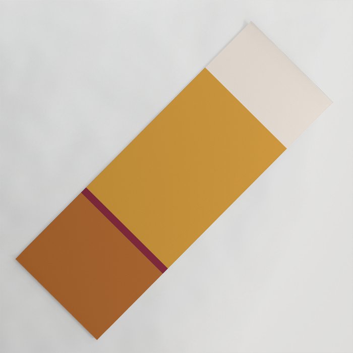 Contemporary Color Block XXI Yoga Mat Gallery Image 1