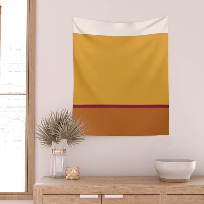 Contemporary Color Block XXI Wall Tapestry Gallery Image 2