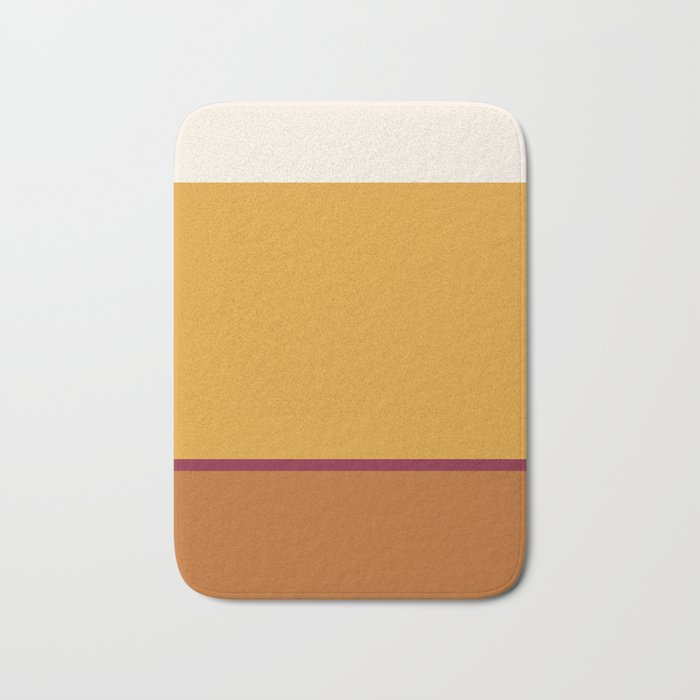 Contemporary Color Block XXI Bath Mat Gallery Image 1