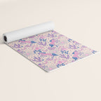 Desert Unicorn - pink and ultramarine  Yoga Mat Gallery Image 2