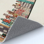 chicago city skyline Rug Gallery Image 4