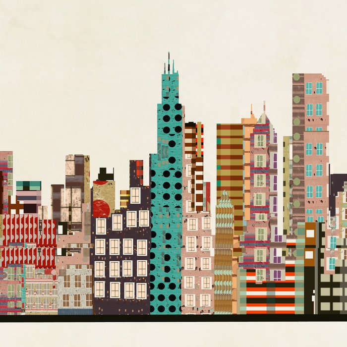 chicago city skyline Coffee Mug Gallery Image 2