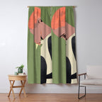 Girl Portrait 27 Window Curtain Gallery Image 5