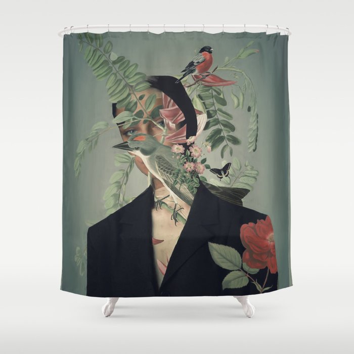 inner garden 6 Shower Curtain Gallery Image 1