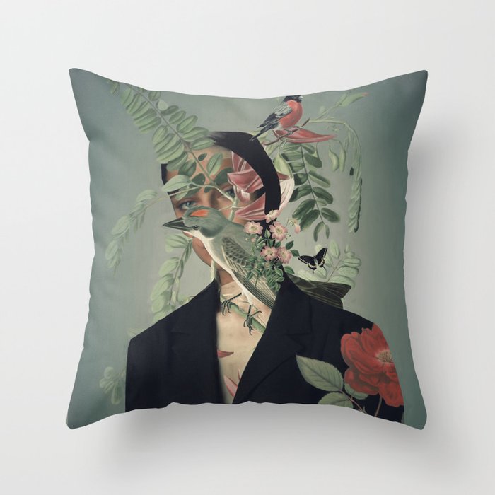 inner garden 6 Throw Pillow Gallery Image 1