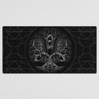 Tree of life -Yggdrasil with ravens Desk Mat Gallery Image 3