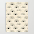 Sunrise - black and cream Notebook Gallery Image 4