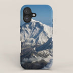 Mount Everest and the Snowy Himalayas, China-Nepal border iPhone Case Gallery Image 1