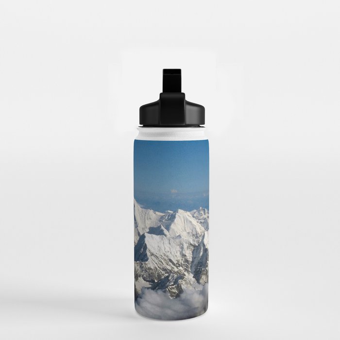 Mount Everest and the Snowy Himalayas, China-Nepal border Water Bottle Gallery Image 2