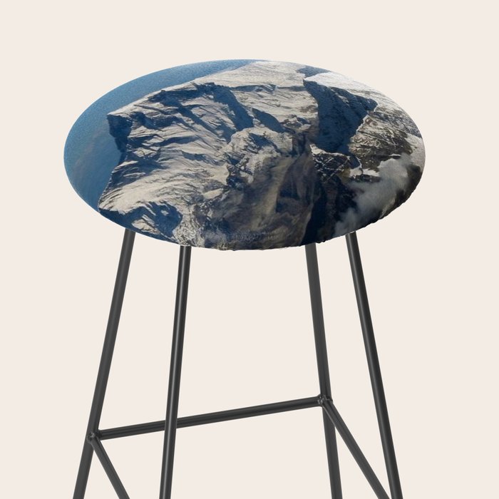 Mount Everest and the Snowy Himalayas, China-Nepal border Stool Gallery Image 2