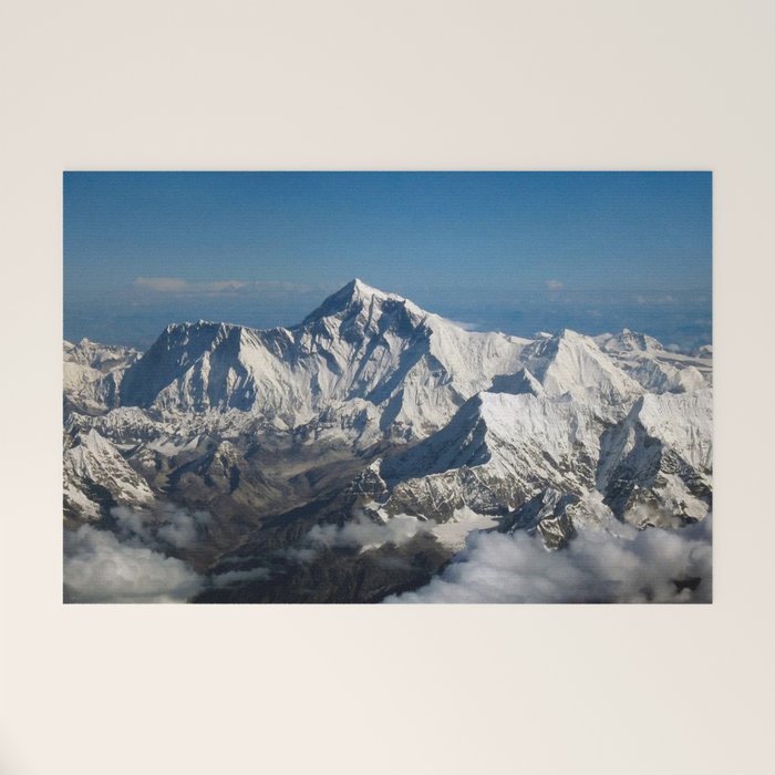 Mount Everest and the Snowy Himalayas, China-Nepal border Welcome Mat Gallery Image 1
