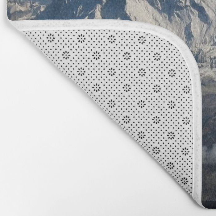 Mount Everest and the Snowy Himalayas, China-Nepal border Bath Mat Gallery Image 2