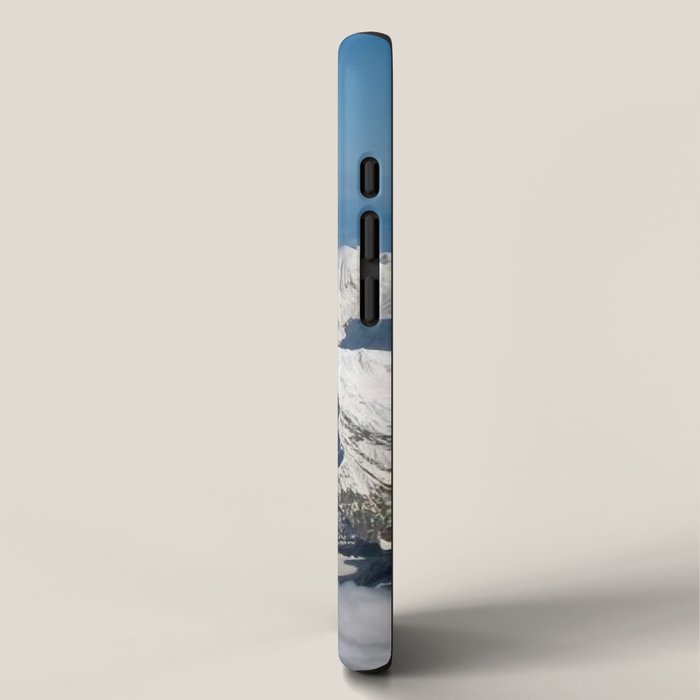 Mount Everest and the Snowy Himalayas, China-Nepal border iPhone Case Gallery Image 2