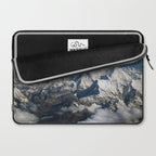Mount Everest and the Snowy Himalayas, China-Nepal border Laptop Sleeve Gallery Image 2