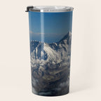 Mount Everest and the Snowy Himalayas, China-Nepal border Travel Mug Gallery Image 3