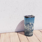 Mount Everest and the Snowy Himalayas, China-Nepal border Travel Mug Gallery Image 4