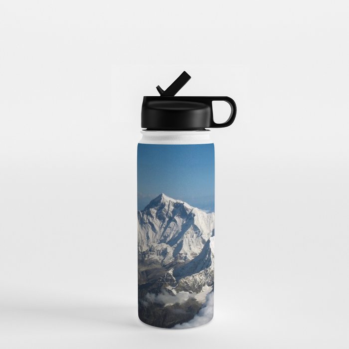 Mount Everest and the Snowy Himalayas, China-Nepal border Water Bottle Gallery Image 1