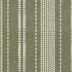 vertical dashed stitch - dark sage Coffee Mug Gallery Image 2