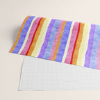 Colorful tye&die stripes Wrapping Paper Gallery Image 2