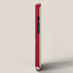 Snowflake Red Striped iPhone Case Gallery Image 2