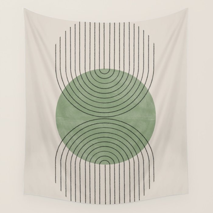 Perfect Touch Green Wall Tapestry Gallery Image 4