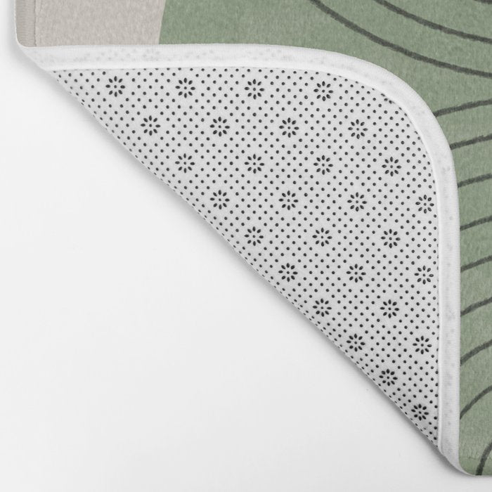 Perfect Touch Green Bath Mat Gallery Image 2