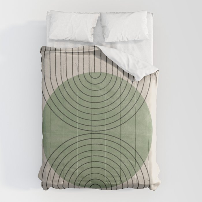 Perfect Touch Green Comforter Gallery Image 1