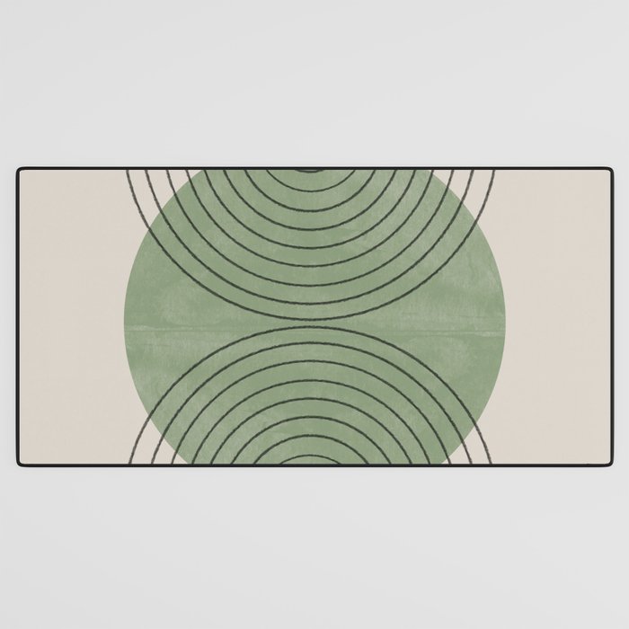 Perfect Touch Green Desk Mat Gallery Image 3