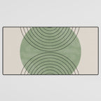 Perfect Touch Green Desk Mat Gallery Image 3