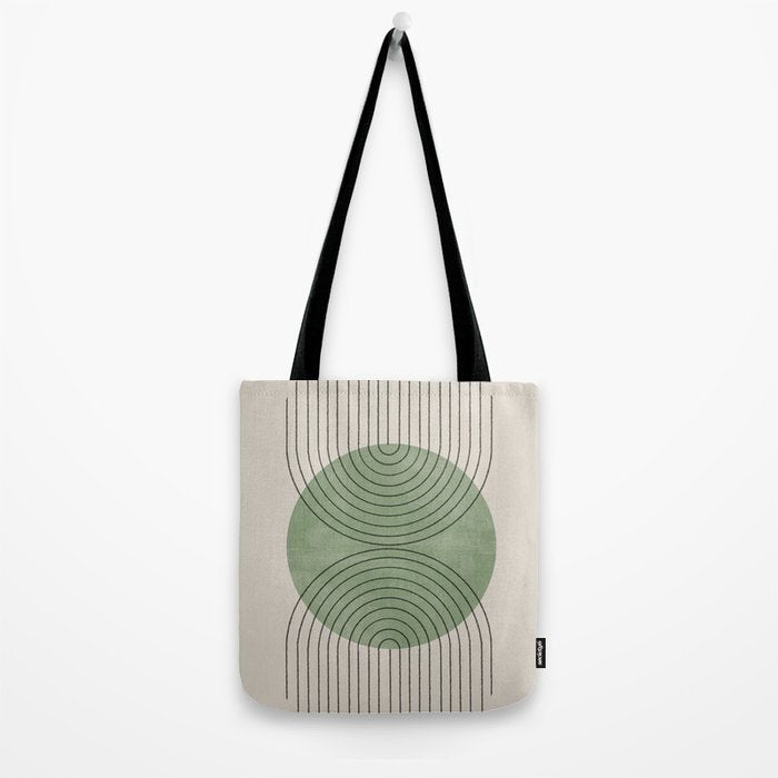 Perfect Touch Green Tote Bag Gallery Image 2