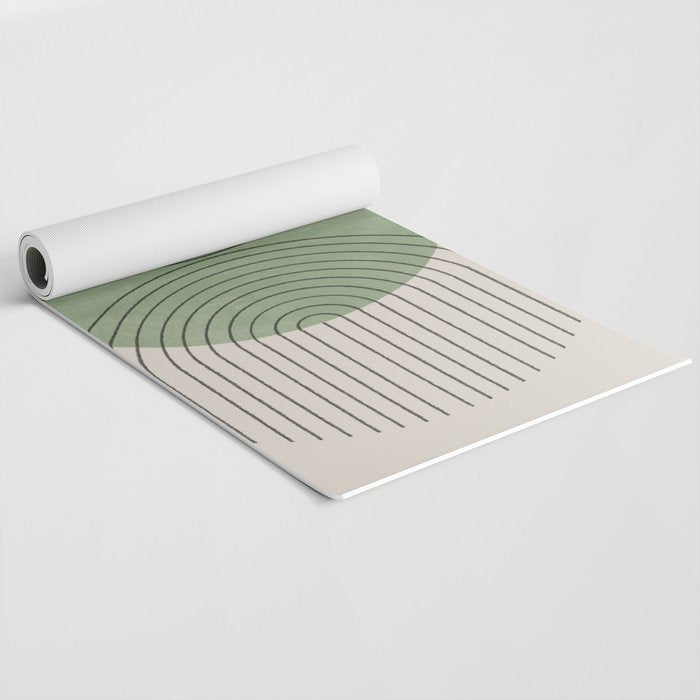 Perfect Touch Green Yoga Mat Gallery Image 2