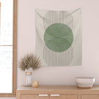 Perfect Touch Green Wall Tapestry Gallery Image 2