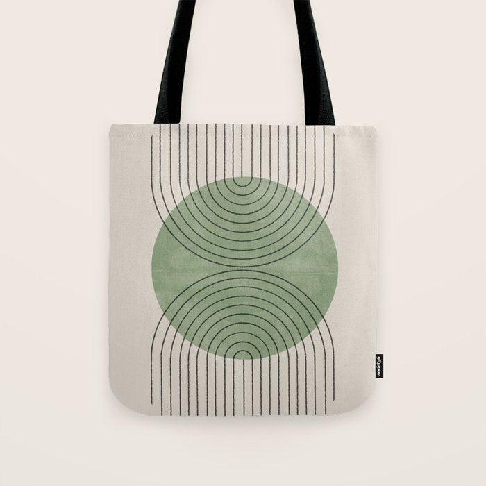 Perfect Touch Green Tote Bag Gallery Image 1