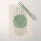 Perfect Touch Green Wrapping Paper Gallery Image 1
