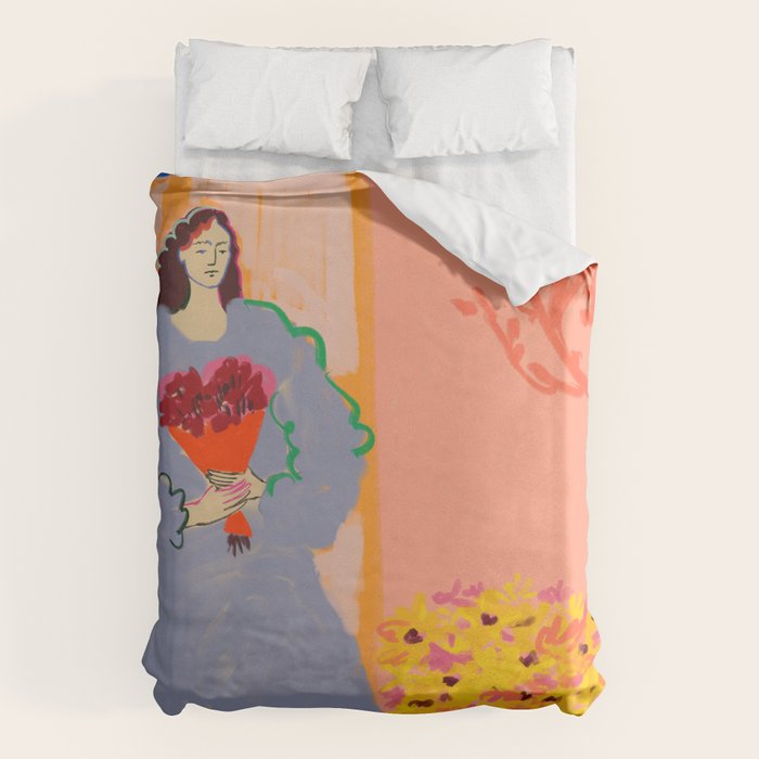 FLOWER SHOPPING Duvet Cover Gallery Image 6
