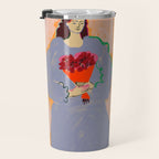 FLOWER SHOPPING Travel Mug Gallery Image 3
