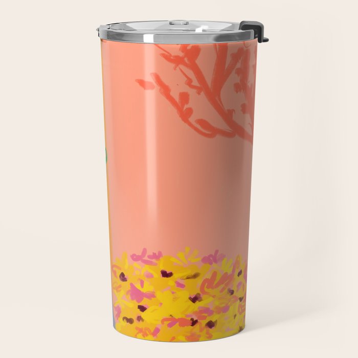 FLOWER SHOPPING Travel Mug Gallery Image 2